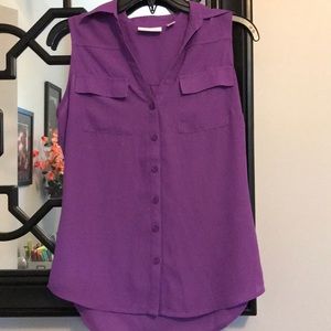 Purple blouse